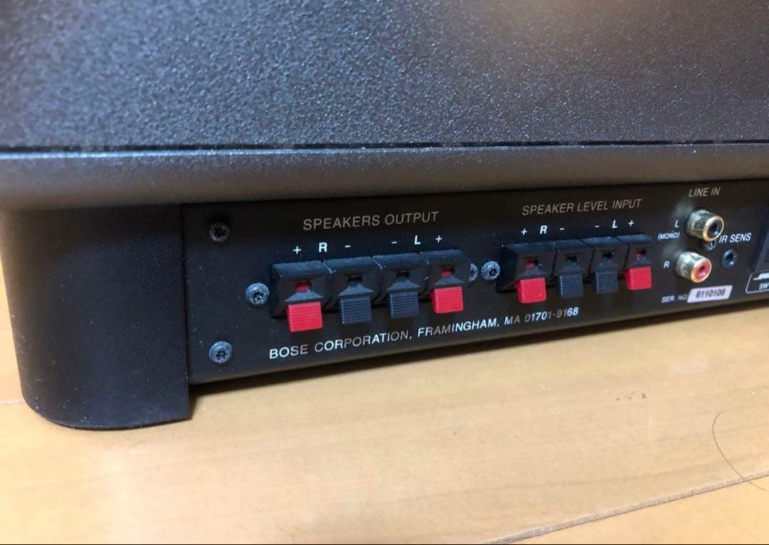 BOSE サブウーファー ブラック