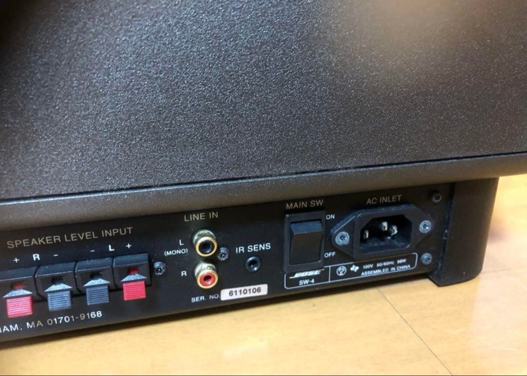 BOSE サブウーファー ブラック