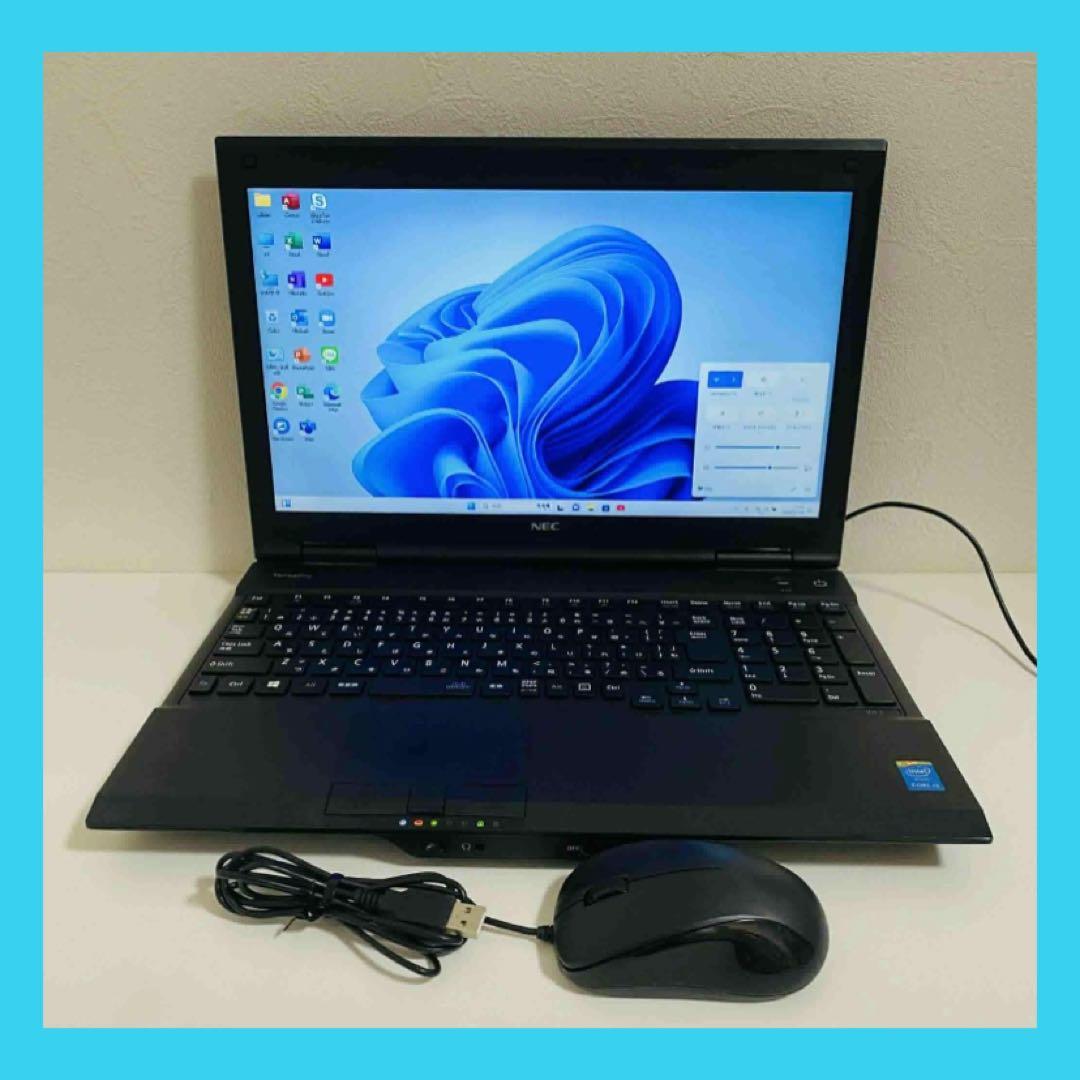 Y83 NECノートパソコンSSDメモリ8G高速 Windows11オフィス付き メモリ容量:8GB NEC(日本電気)のノートパソコン 比較 2026年人気売れ筋