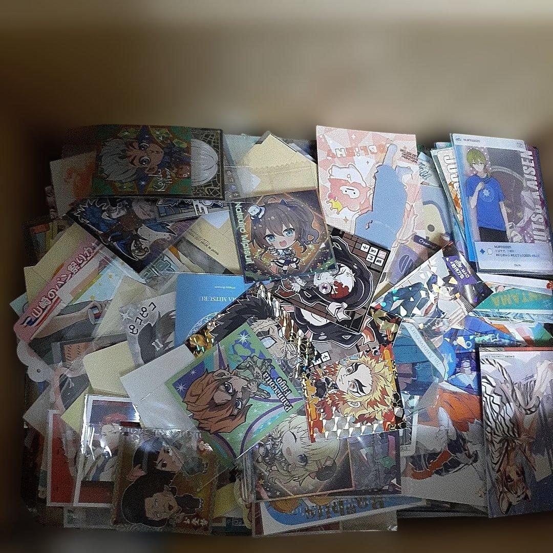 アニメ・マンガ・キャラクター 紙類 シール ステッカー ミニカード
