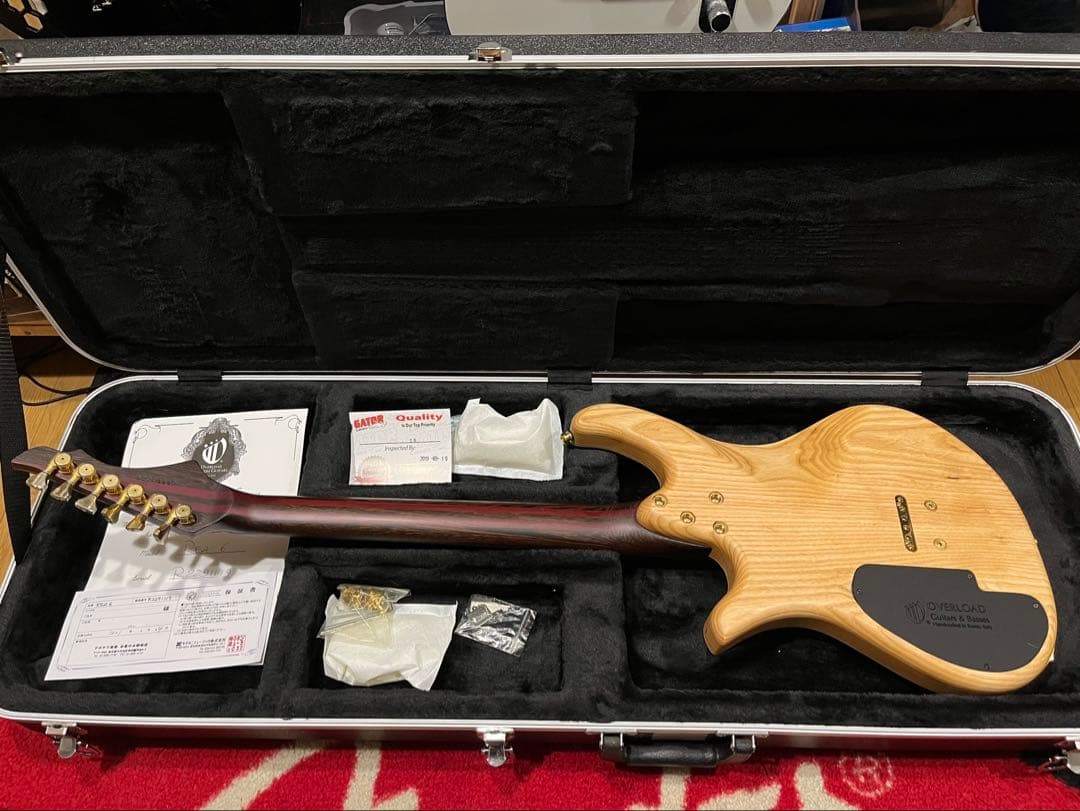 y*i様 Overload Custom Guitars Rea6 Trans - メルカリ