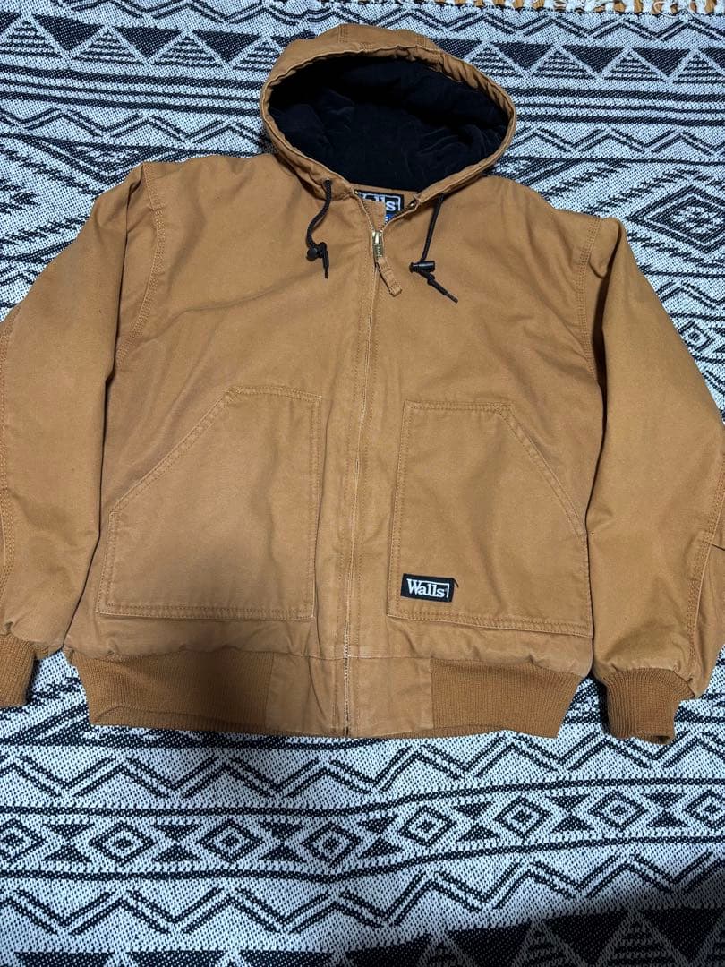 【90s vintage】Walls アクティブジャケット　L ダック生地 Walls ワークジャケット ダック地 アクティブジャケットタイプ メンズ