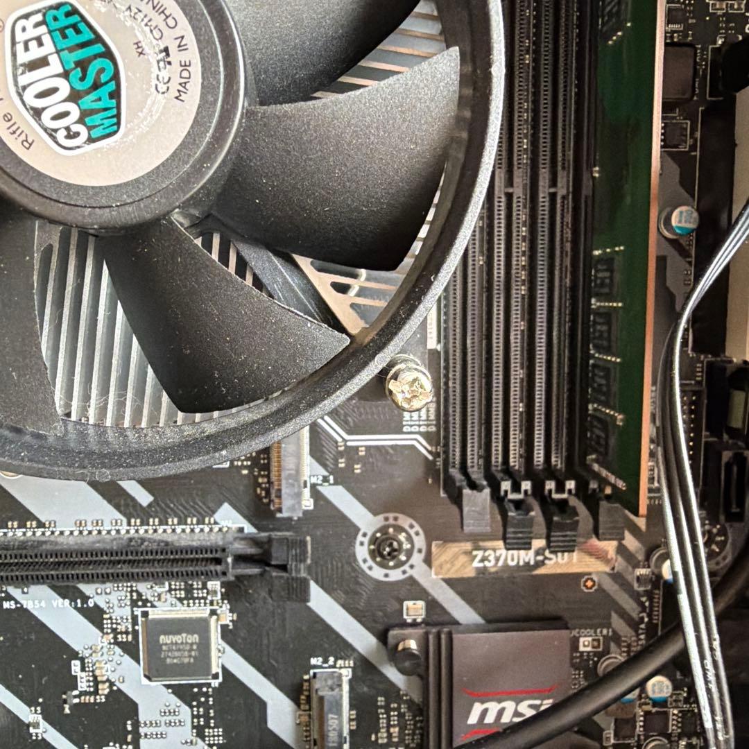 MSI z370m-s01 ＋8GB＋1TB HDD win11 ジャンク