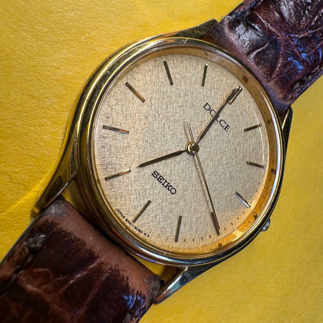 セイコー ドルチェ8N41-6060 SGP30ゴールド - メルカリ