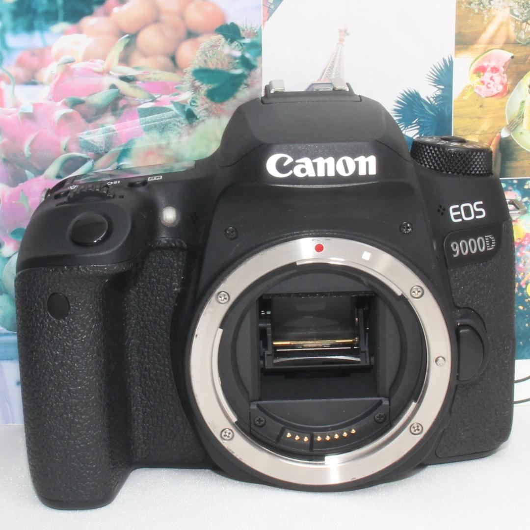 ❤️予備バッテリー付き❤️Canon EOS 9000D 手振れ補正超望遠レンズ