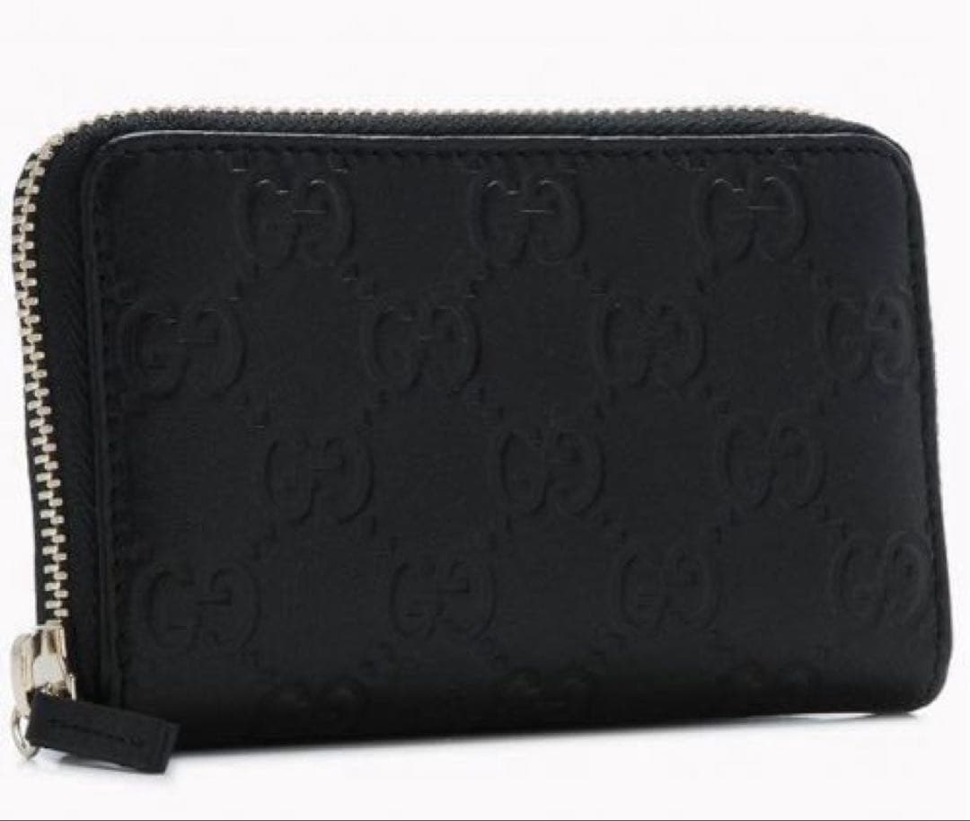 極美品　GUCCI グッチシマ　黒 レザー ケース　カードケース 楽天市場】【未使用品】【財布】GUCCI グッチ グッチシマ レザー