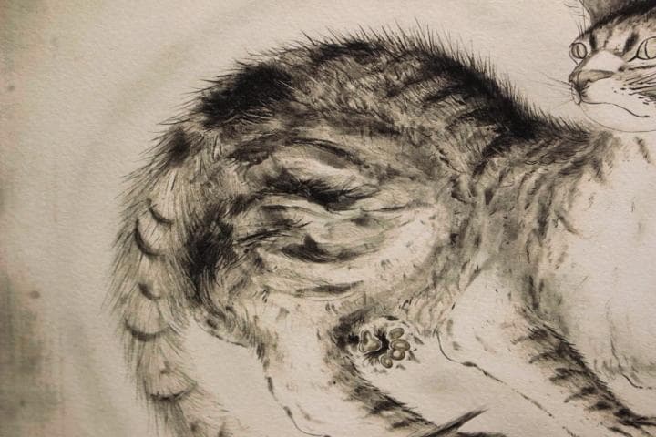 ☆藤田嗣治 エスタンプリトグラフ「猫」 250部限定☆ - メルカリ