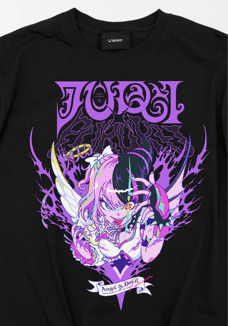 XLサイズ スト6ジュリ×天鬼ぷるるコラボTシャツ REJECT - メルカリ