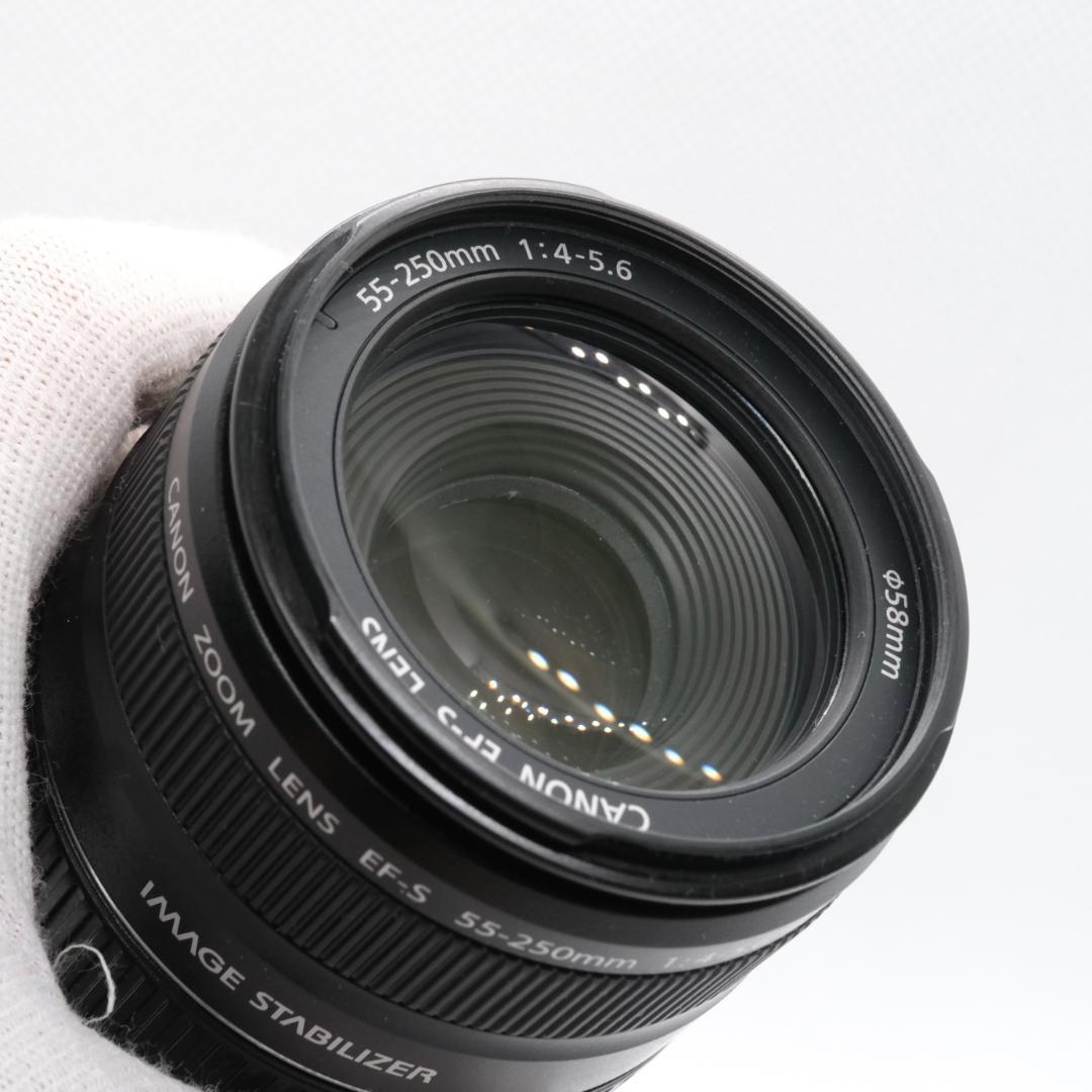 【手ぶれ補正】キャノンCanon EF-S 55-250mm IS望遠レンズ