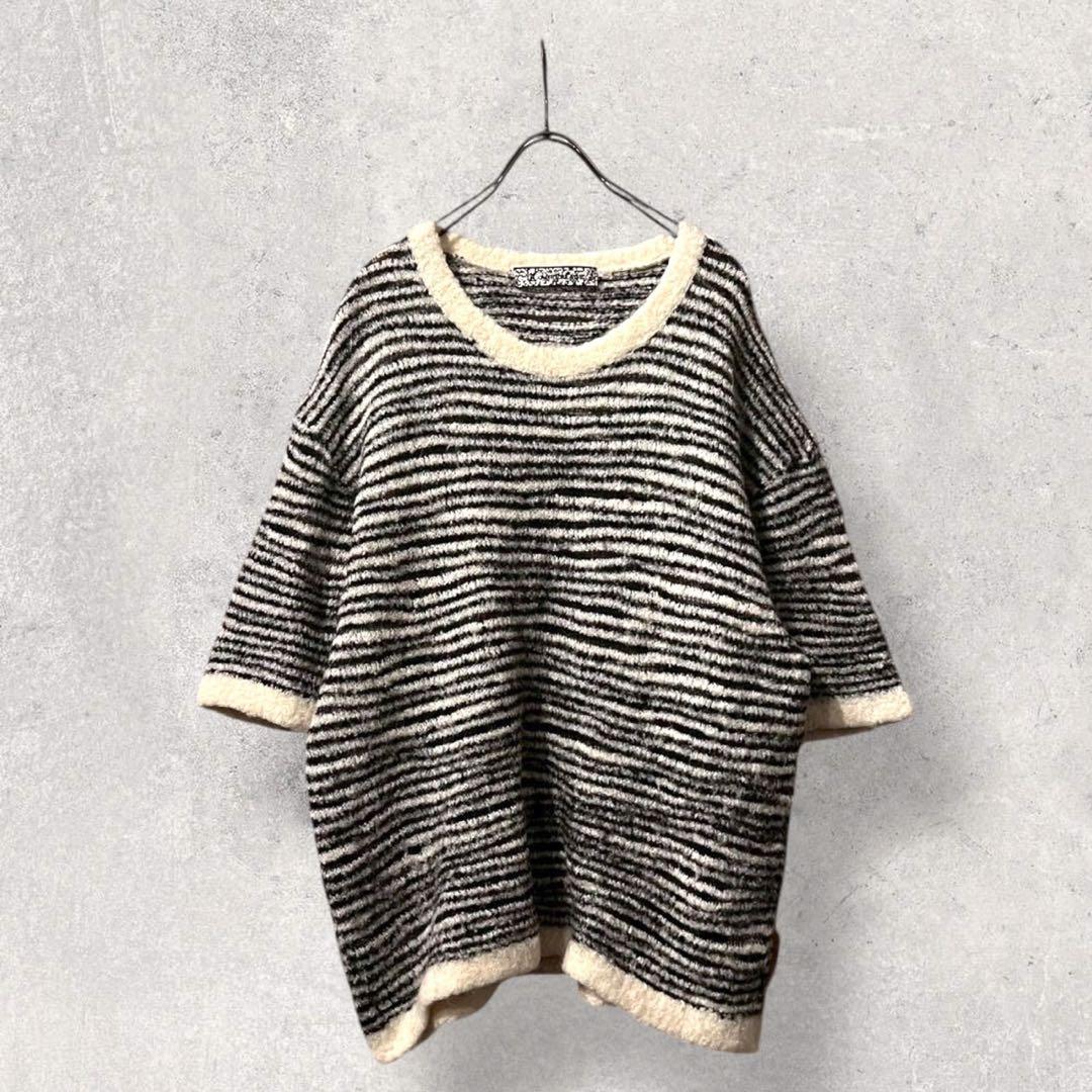 希少rare 小松菜奈着 ANREALAGE NOISE S/S ボーダーニット - メルカリ