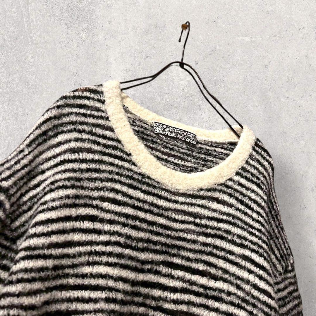 希少rare 小松菜奈着 ANREALAGE NOISE S/S ボーダーニット - メルカリ