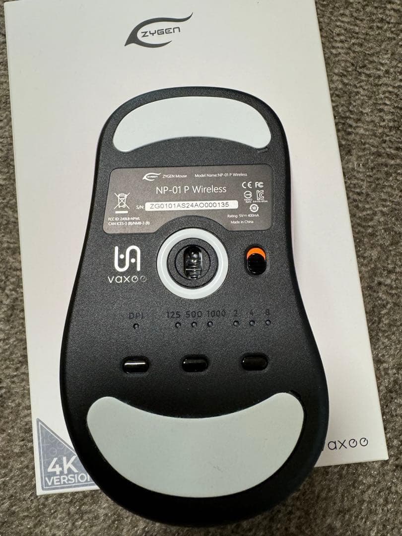 マウス・トラックボール ZYGEN NP-01 Wireless (4K) PINK