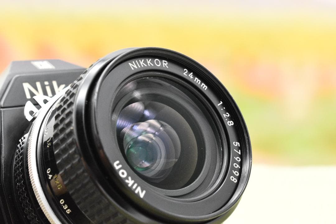 【整備済 完動品】 Nikon EM + 24mm F2.8 Ai