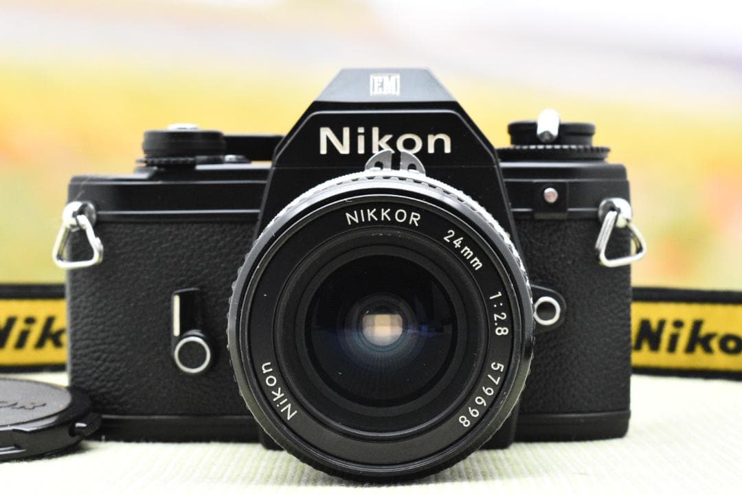 【整備済 完動品】 Nikon EM + 24mm F2.8 Ai