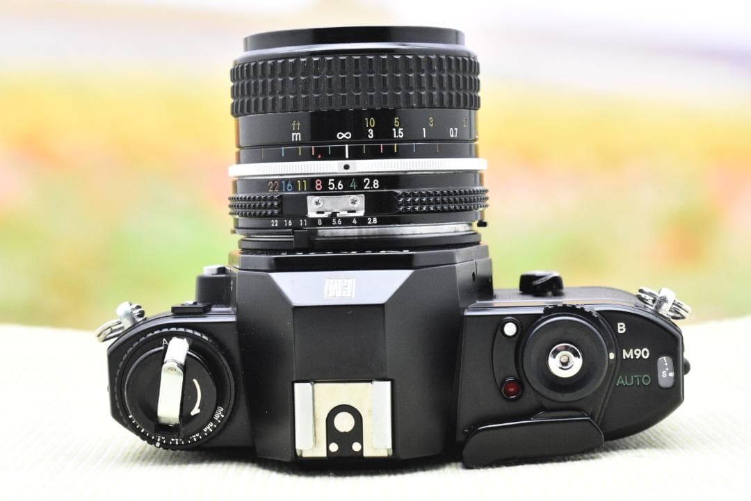 【整備済 完動品】 Nikon EM + 24mm F2.8 Ai