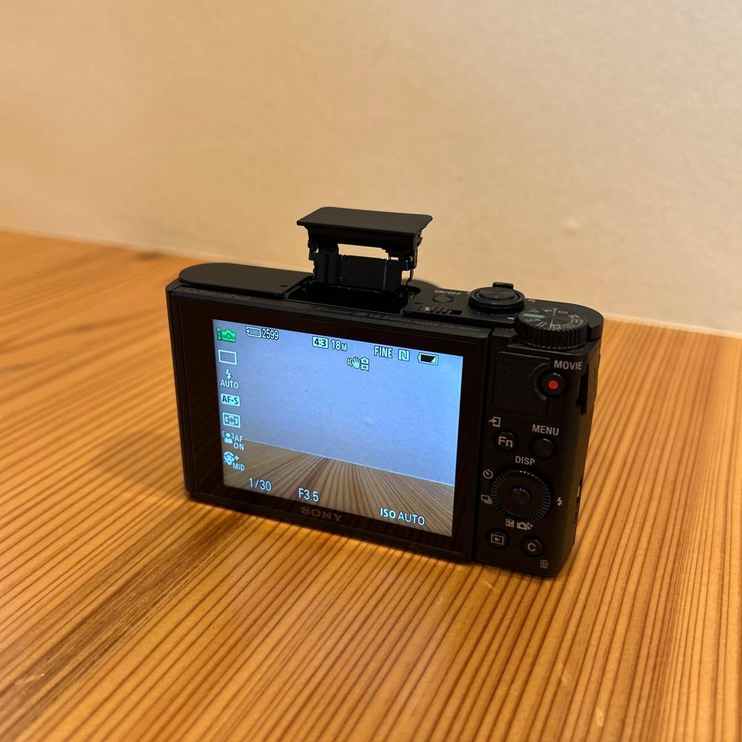 Sony 4K コンパクトデジタルカメラ　サイバーショット　DSC-WX800