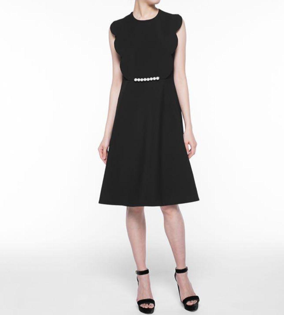 ヨーコチャン スカラップワンピース パール - メルカリ