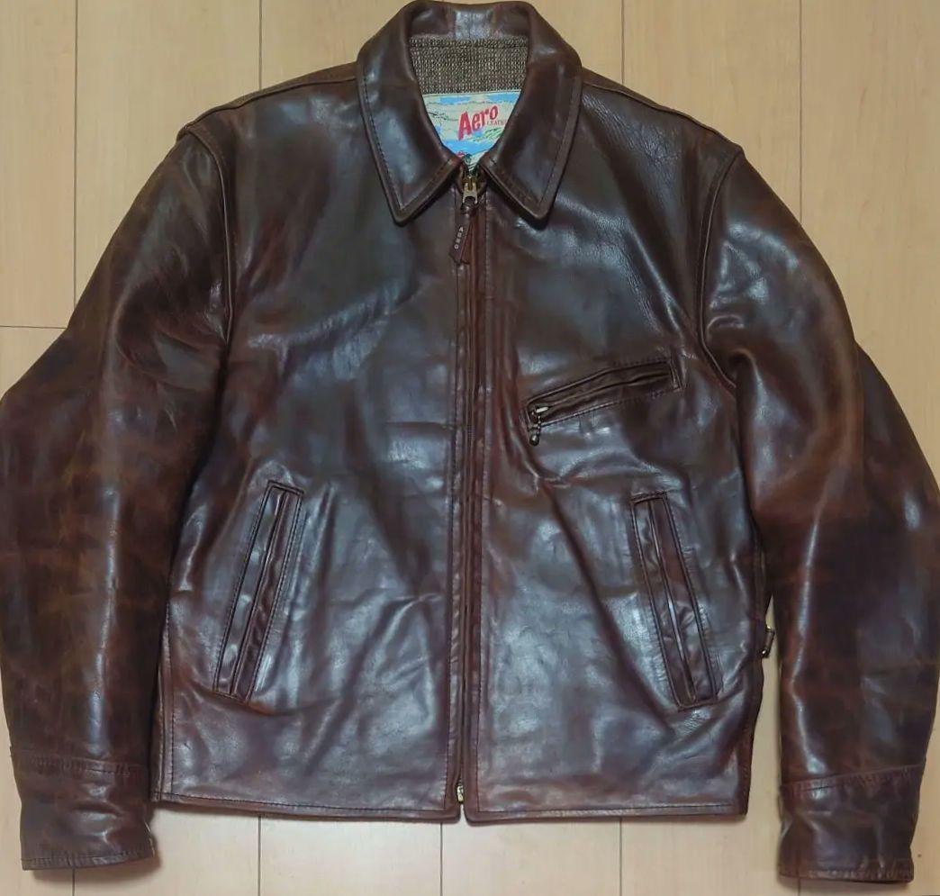 エアロレザー スコットランド製 ホースハイド ハーフベルト ハーフ