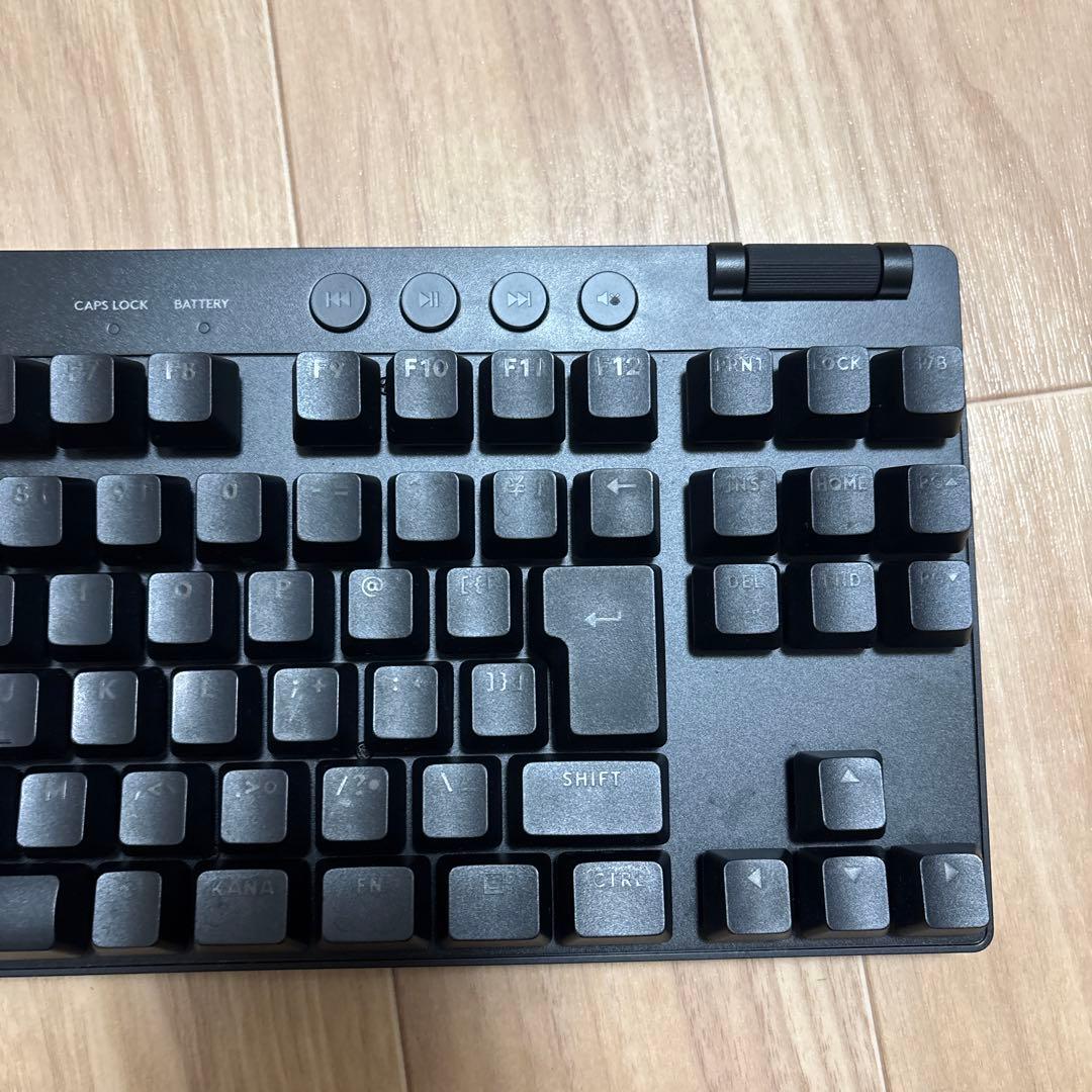 キーボード　PRO X TKL G-PKB-003WL-LNBK