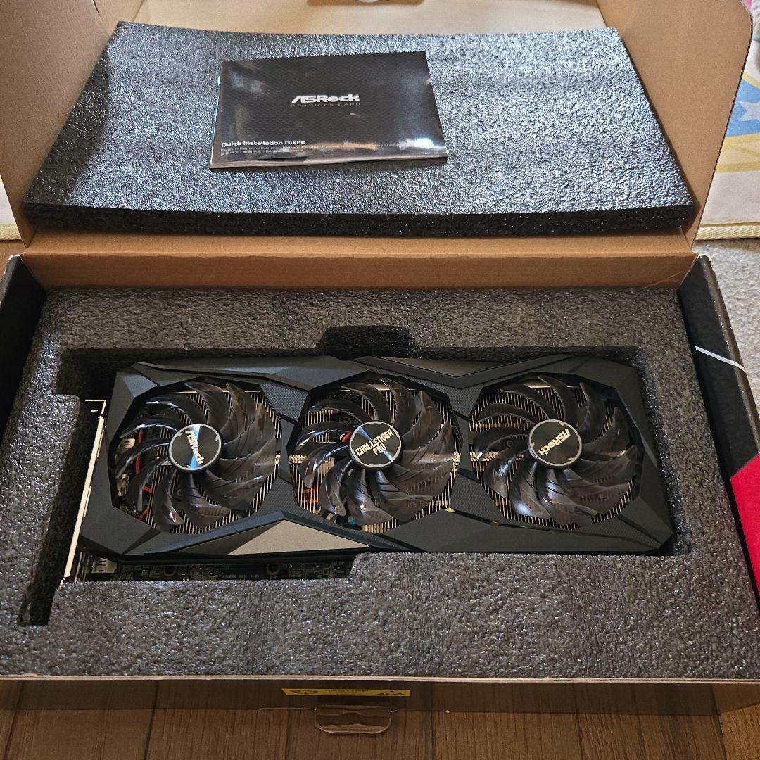 グラフィックボード・グラボ・ビデオカード ASRock Radeon RX 6600 XT OC Edition 8GB