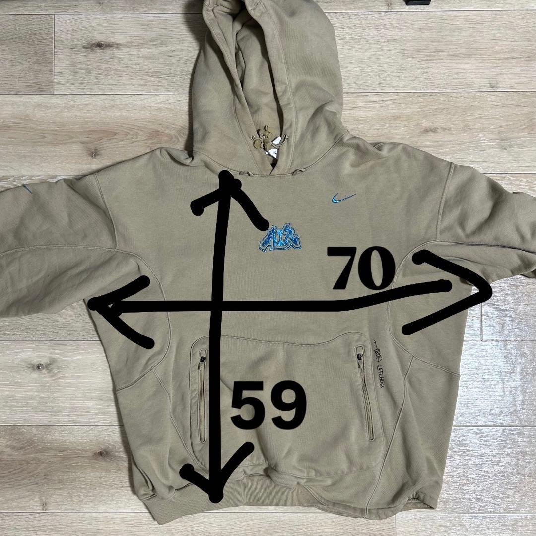 トップス Nike x Off-White Fleece Parka \"Khaki\"