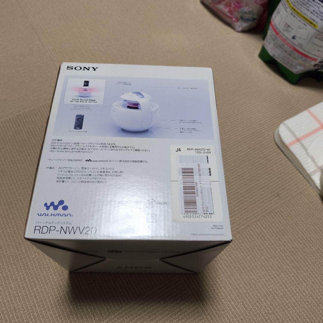 SONY RDP-NWV20 ホワイト ワイヤレススピーカー