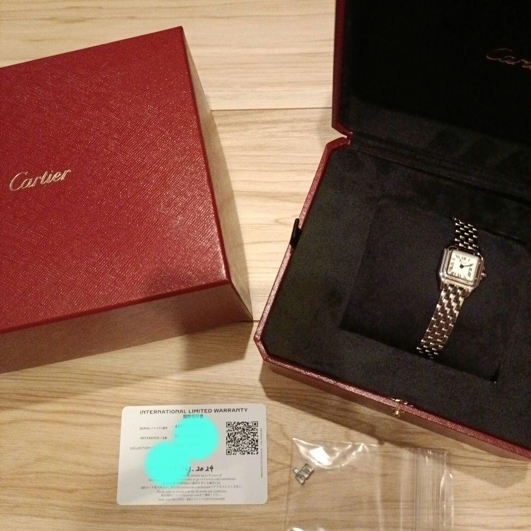 カルティエ　パンテール　ドゥカルティエ ミニ　クォーツ時計 新品)CARTIER カルティエ パンテール ドゥ カルティエ ミニ WJPN0045