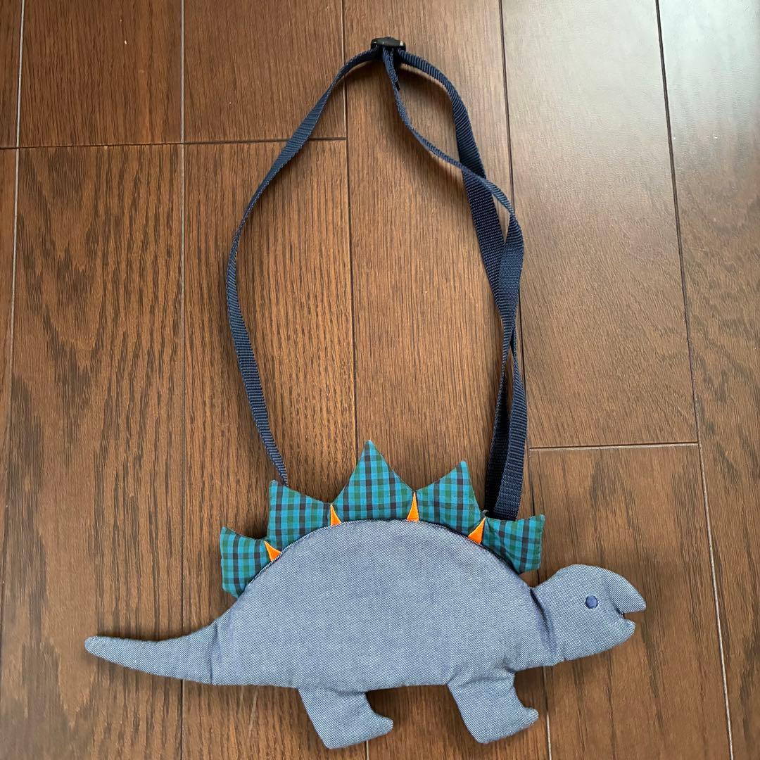 美品！familiar ファミリア 恐竜型 ポシェット 2点セット