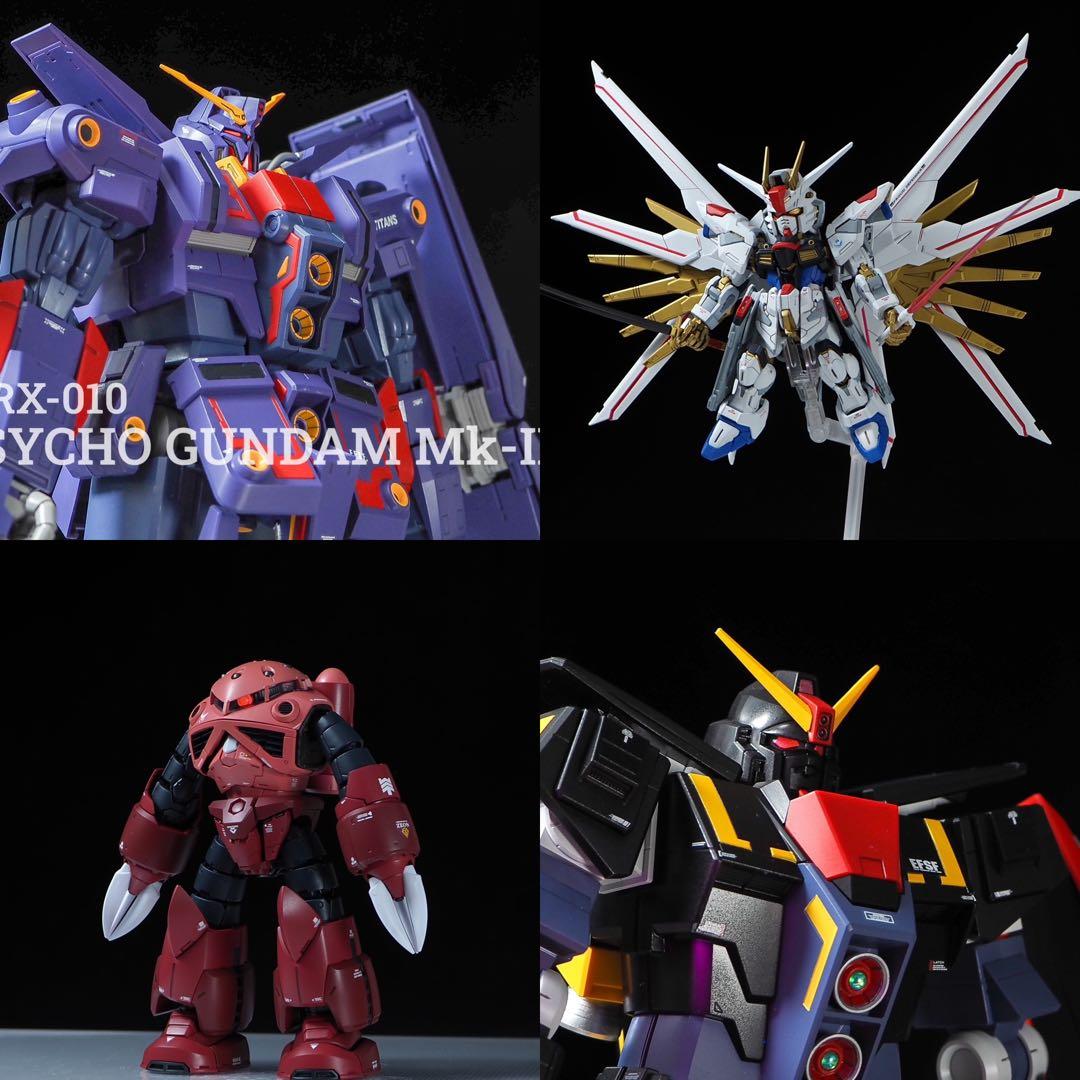 hg サイコガンダム mk-Ⅱ 全塗装 完成品 サイコガンダムmk2 - メルカリ