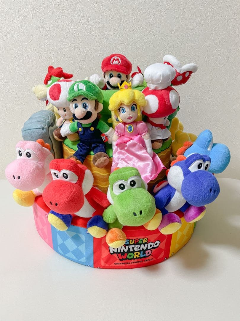 USJ ニンテンドーエリア 数量限定 スーパーマリオ ぬいぐるみセット