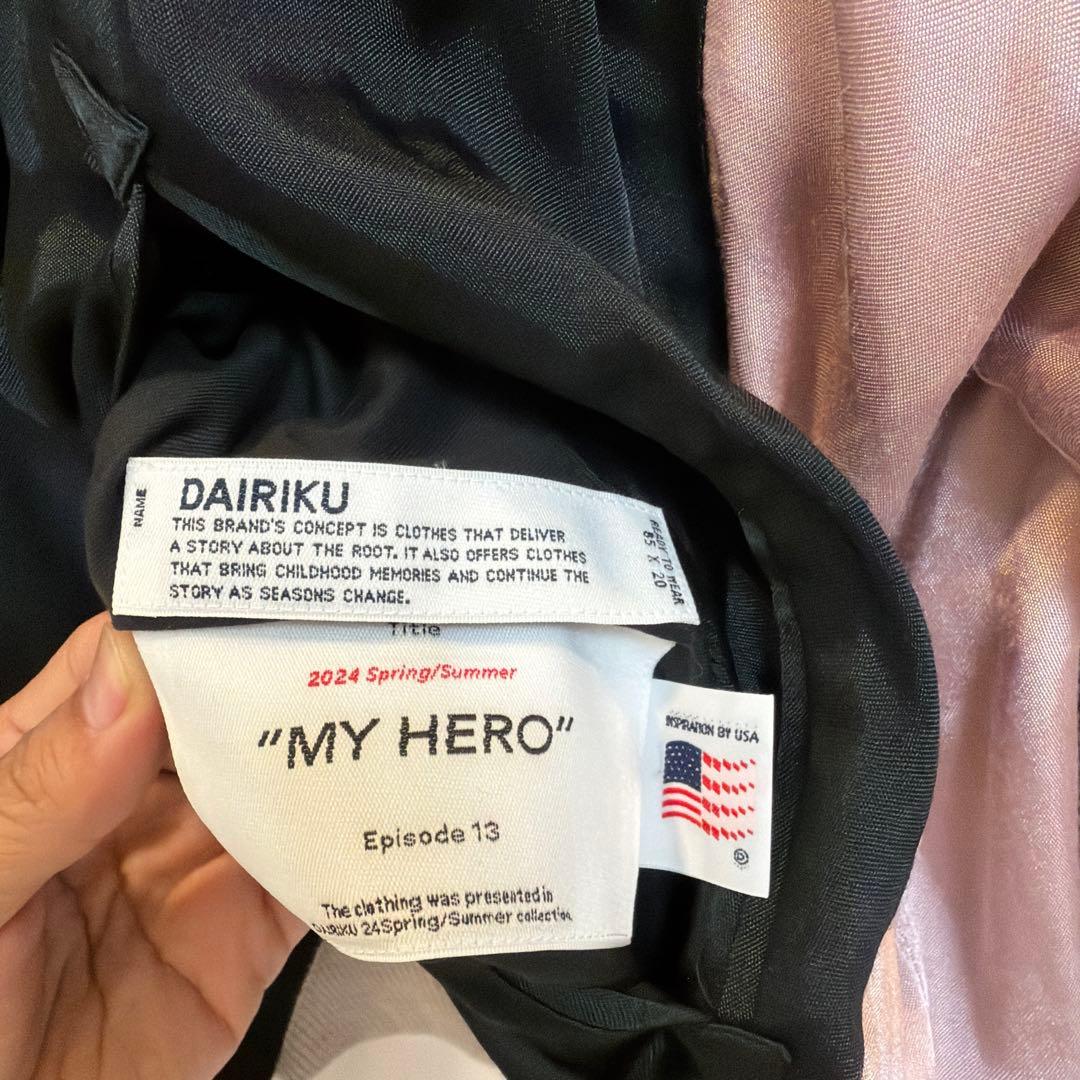 【DAIRIKU】 24ss \"Hawaii\" Ska Jumper タグ有り