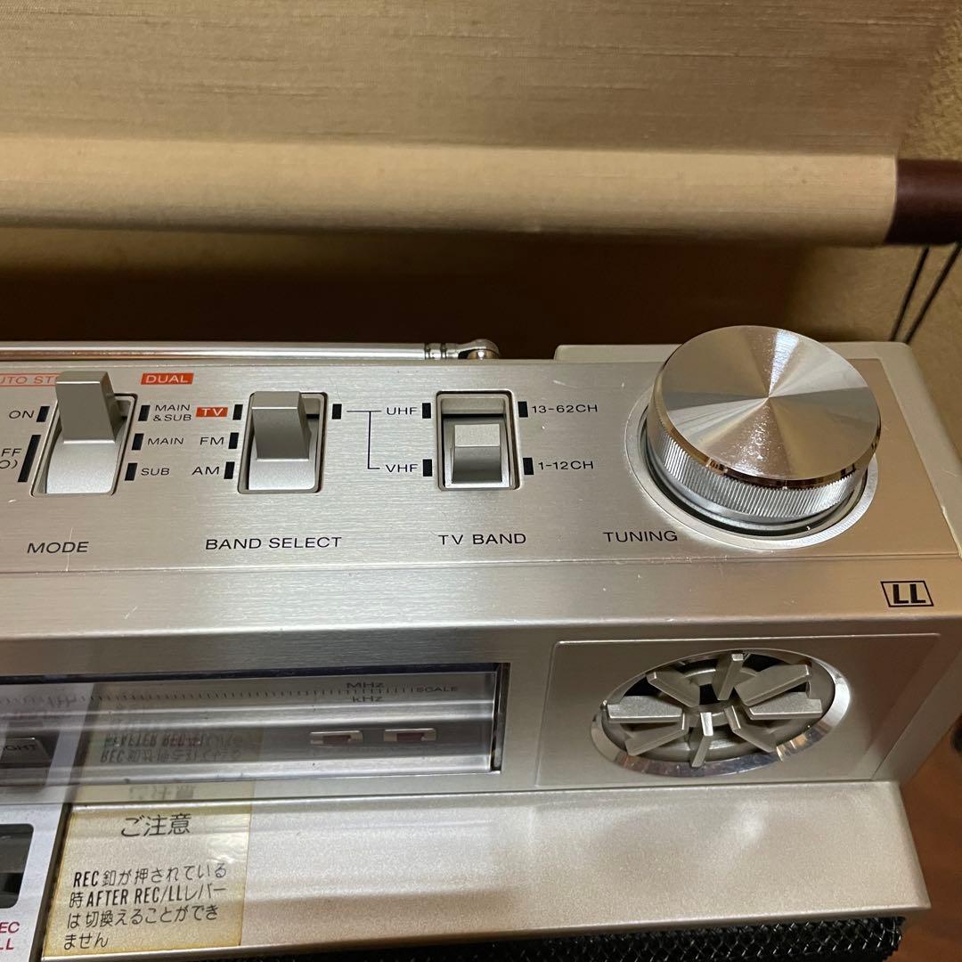 SONY／ソニー／ラジカセ／CFS-V3／メンテナンス済み／メンテセット付属