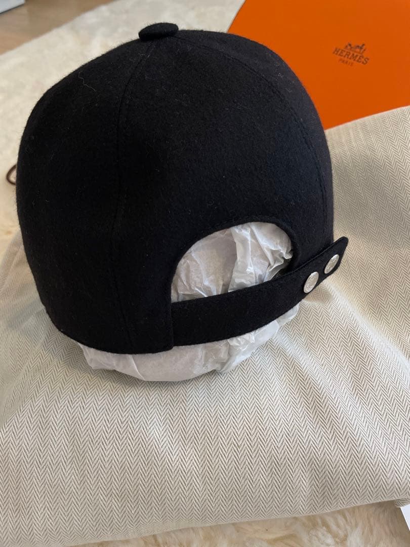 HERMES エルメス キャップ 帽子 56セレナ・エプロン・ドール - メルカリ