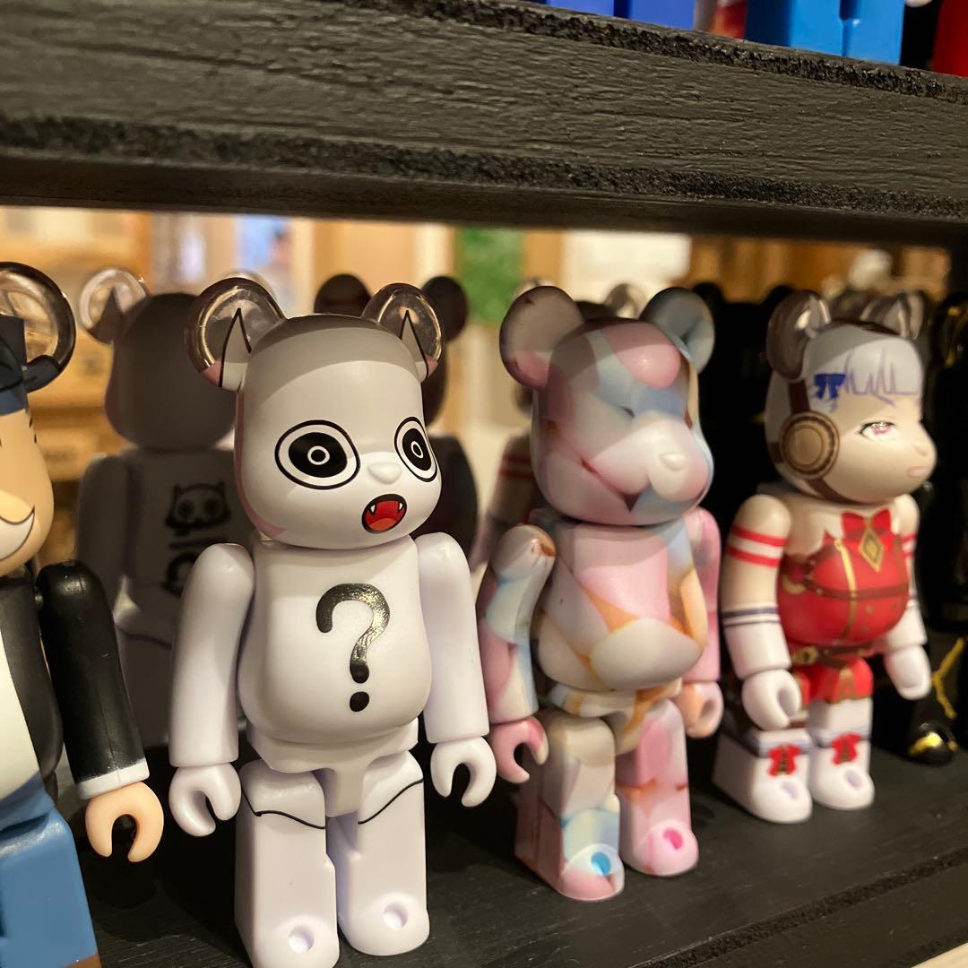 BE@RBRICK100％ 48体収納ケース ベアブリック 木製 ハンドメイド