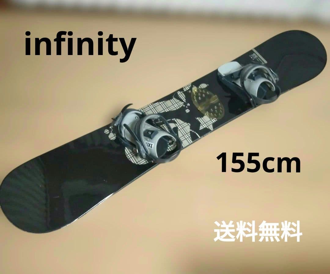 INFINITY スノーボード ビンディングセット155cm サロモン オフィシャル 155cm メンズ スノーボード ビンディング