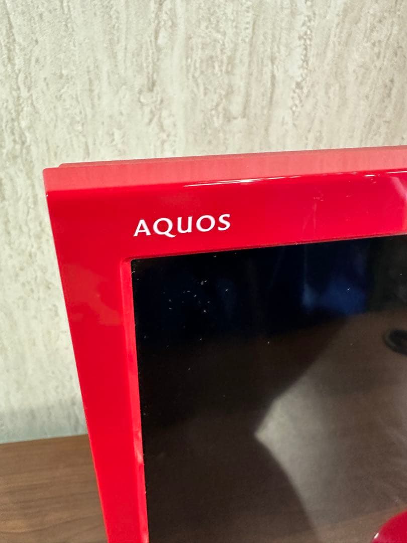 美品　稀少　赤　液晶テレビ AQUOS LC-24K30 B-CASカード付