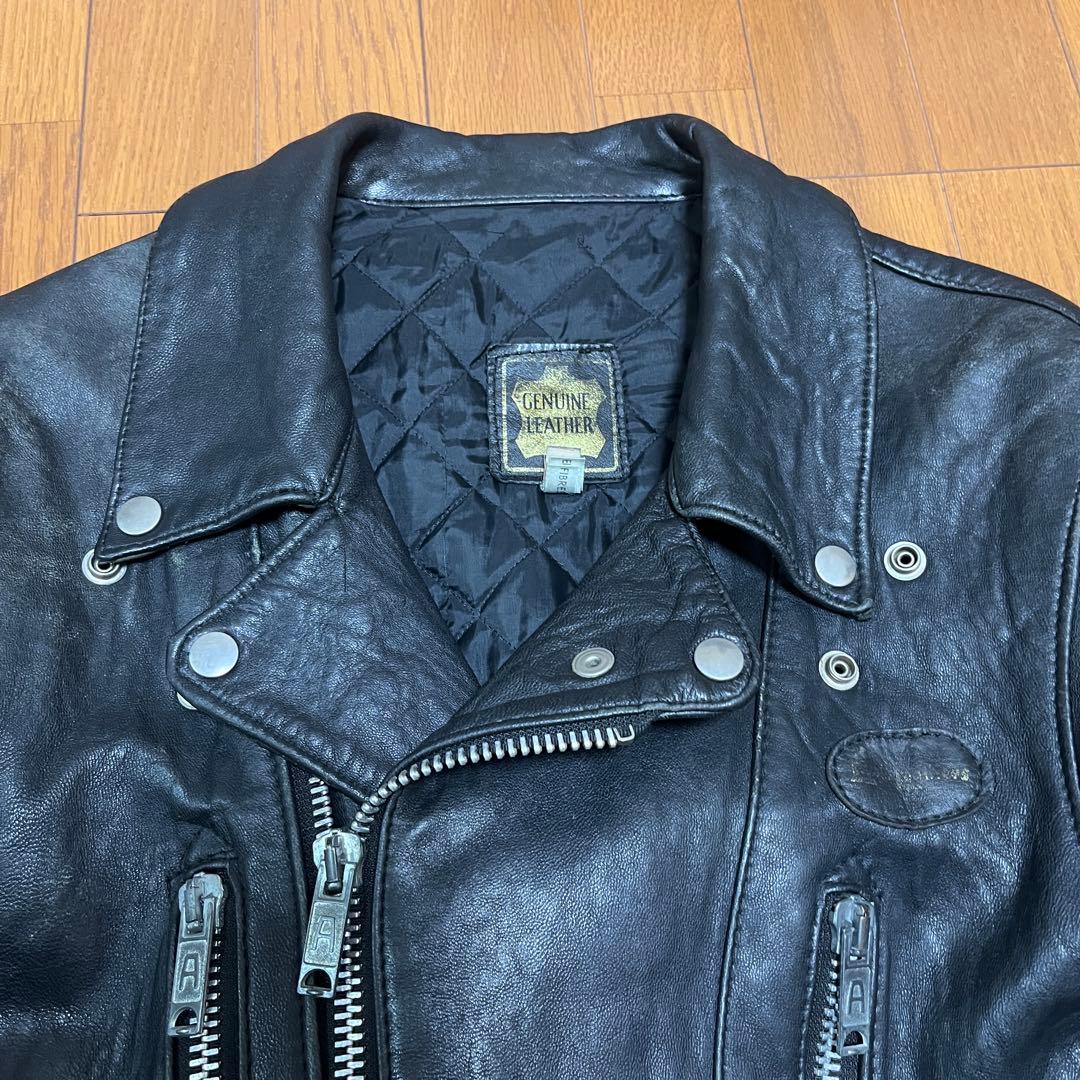 80s Lewis Leathers ルイスレザー 羽無し ライダースジャケット - メルカリ