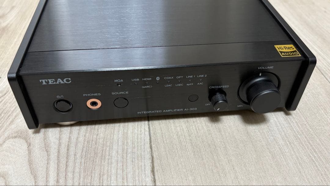 TEAC AI-303 ブラック