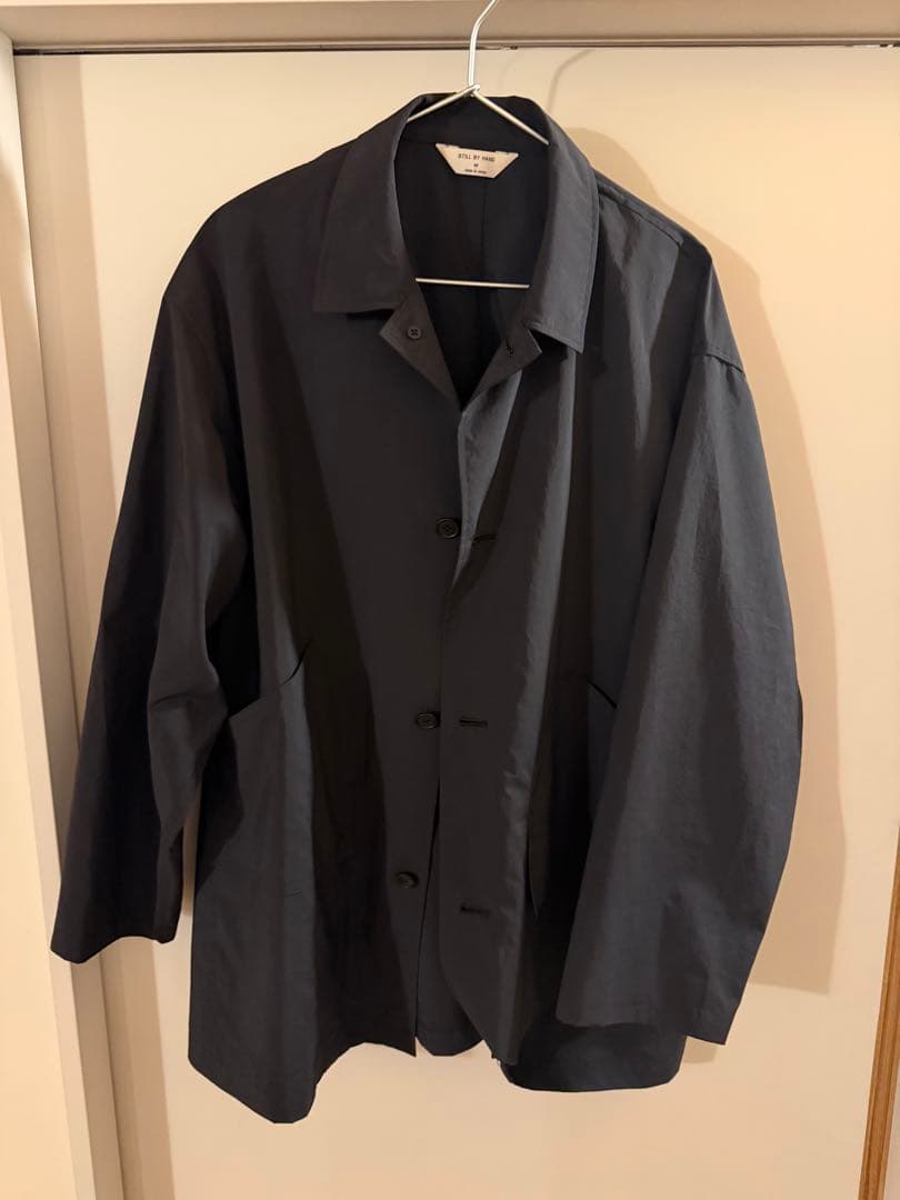 STILL BY HAND ブラック シャツジャケット 46 楽天市場】Still By Hand スティルバイハンド レーヨン シャツ