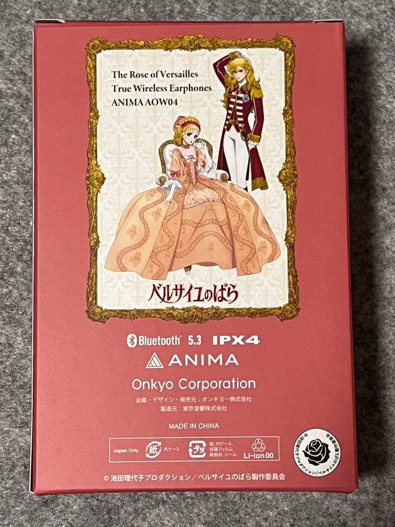 ワイヤレスイヤホン 「ベルサイユのばら」 マリー・アントワネット
