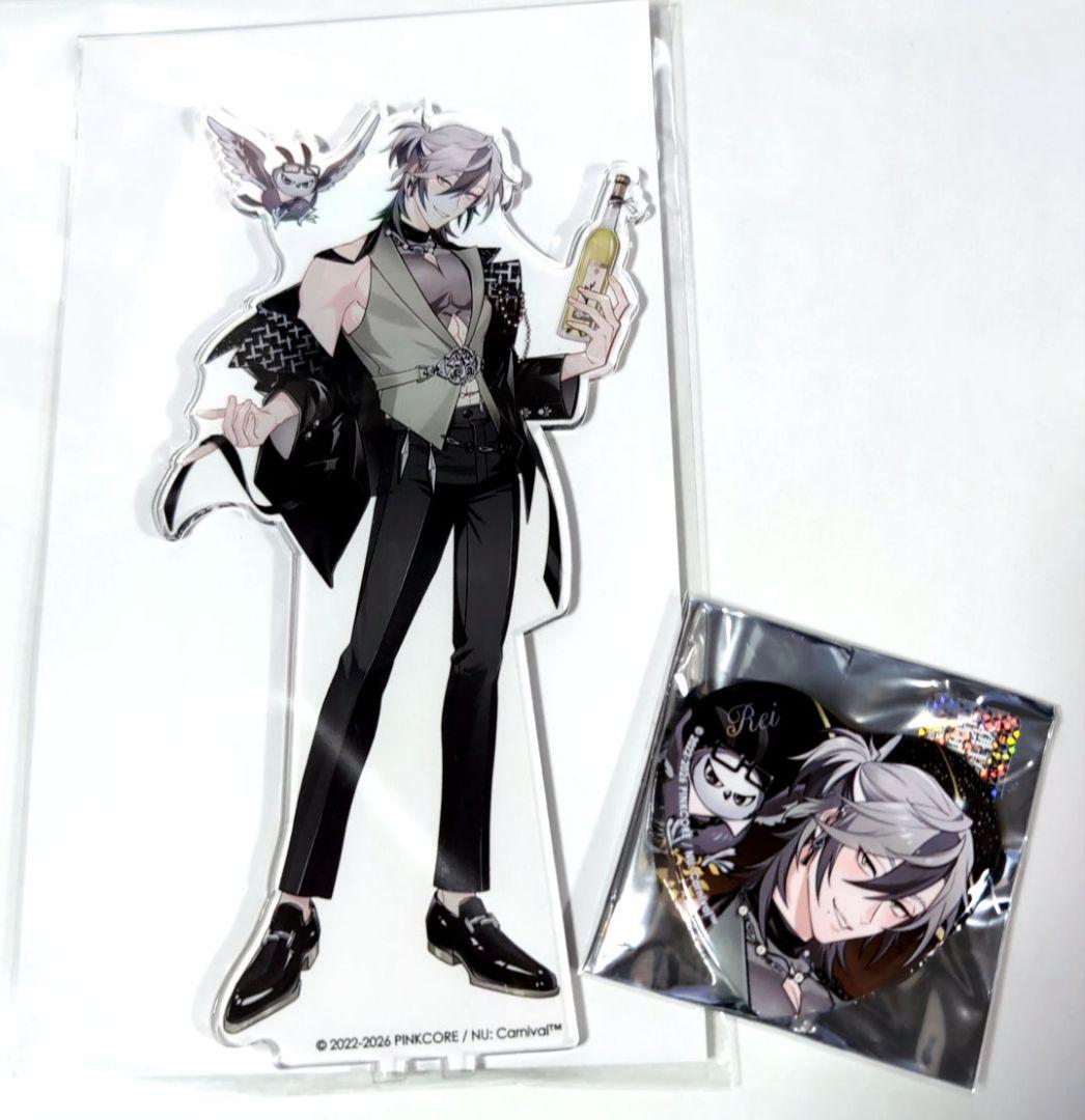 NU:カーニバル ぬカニ アニメイトカフェ レイ 缶バッジ アクリル