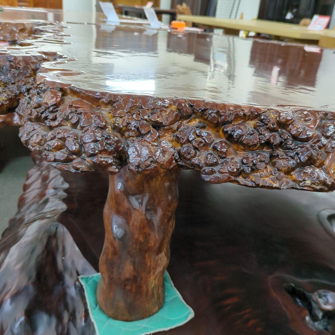 Cartier LOVE様】未使用 送料込み かえで 無垢こぶ座卓ローテーブル