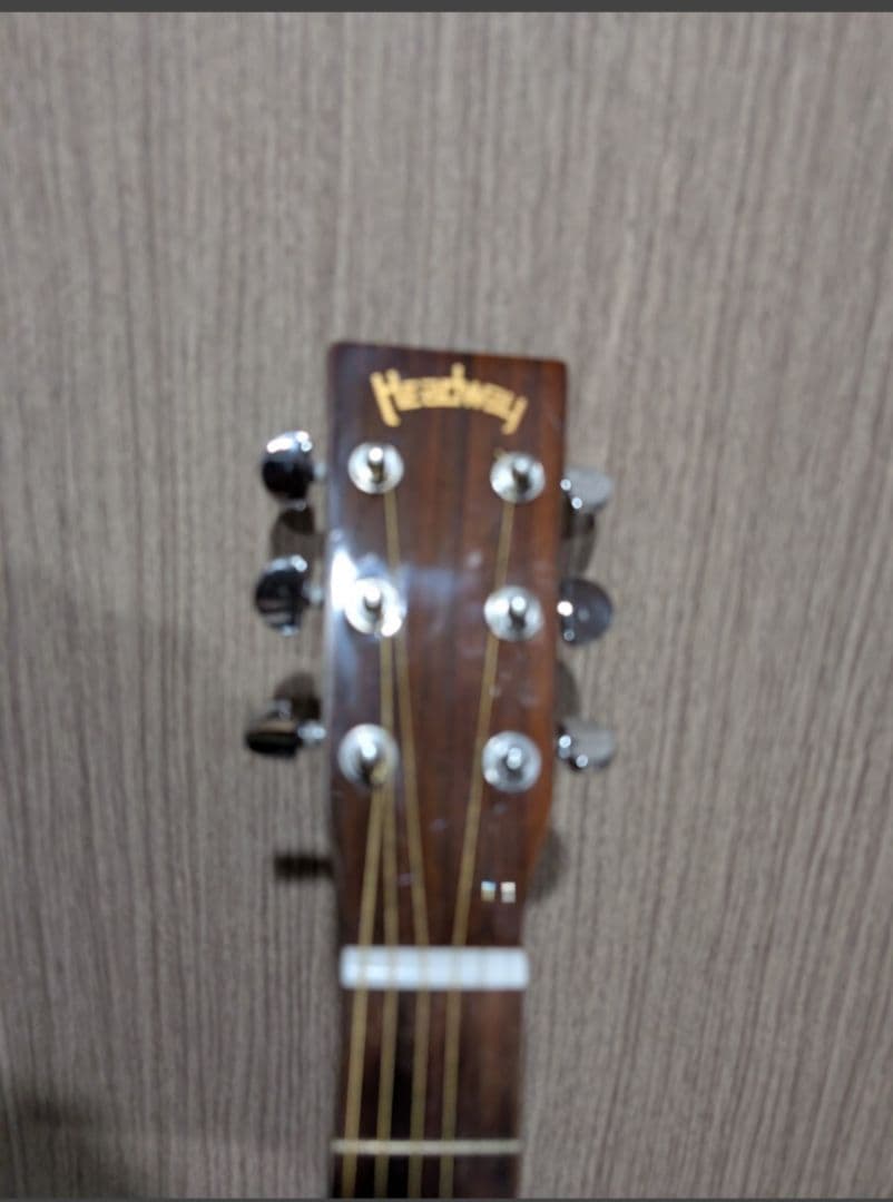 良音//Headway/HCF-28SB 改エレアコ 弦低め ソフトケース付