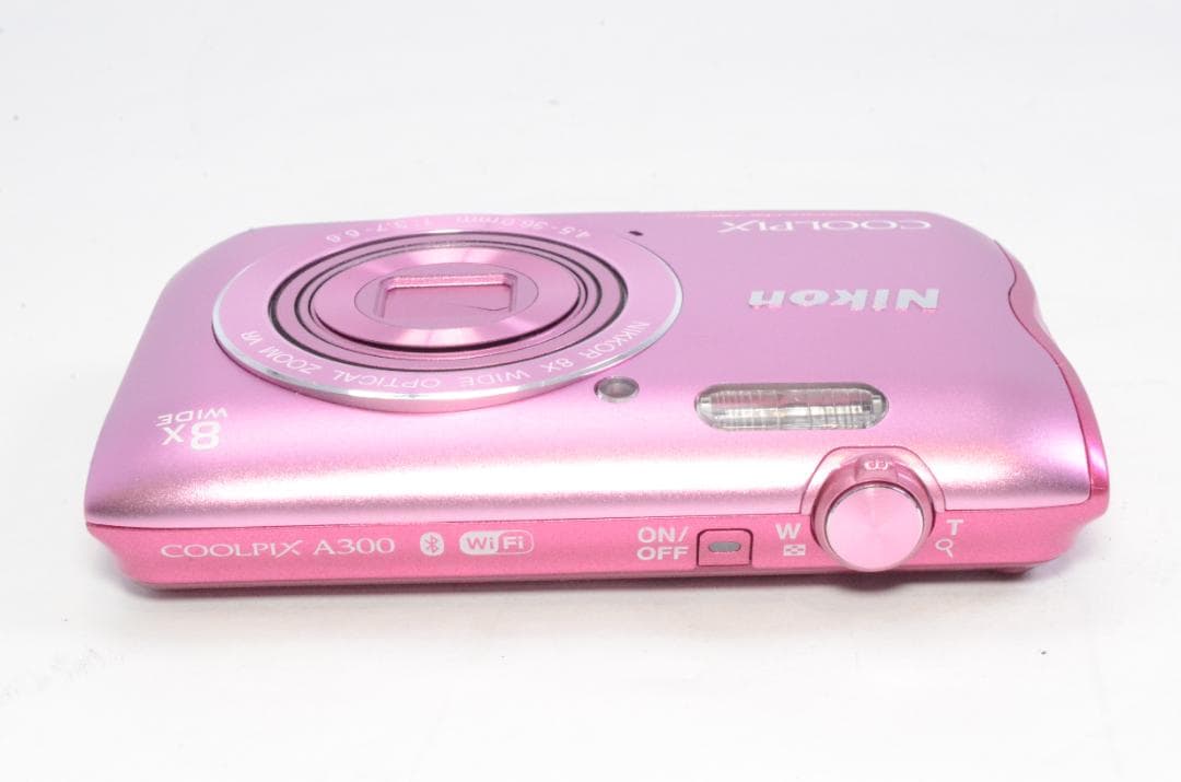 【美品】ニコン Nikon COOLPIX A300 ピンク デジタルカメラ