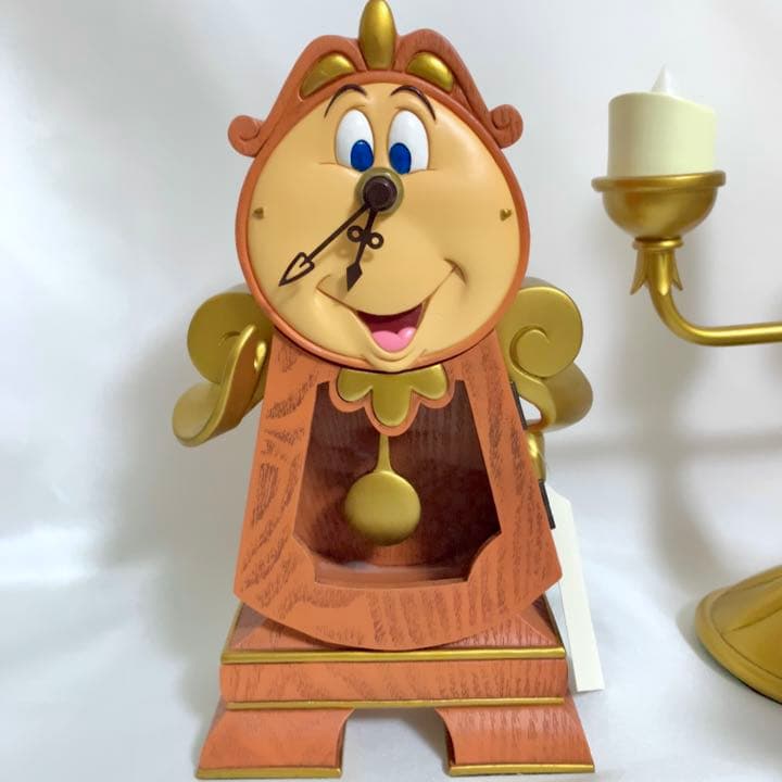 美品 美女と野獣 ルミエール ライト コグスワース 時計 ポット夫人