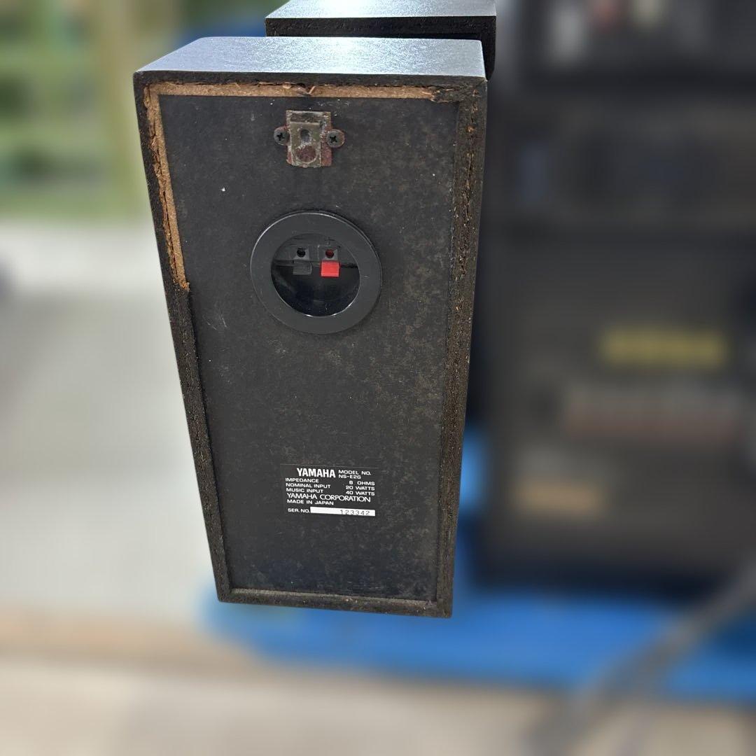 YAMAHA CD カセットテープ コンポ サラウンド機能付き 通電OK