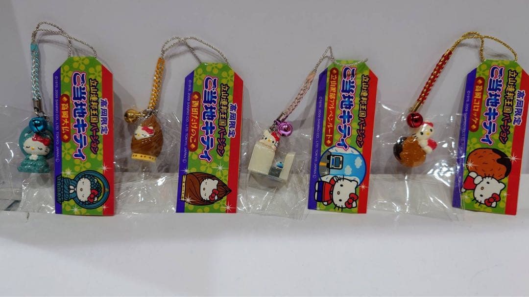 裕*様 ハローキティ 根付 ストラップ 高岡限定 立山連邦王国 7種