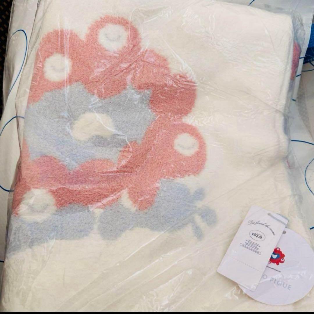 万博 ジェラートピケ ジェラピケ ミャクミャク ブランケット - メルカリ