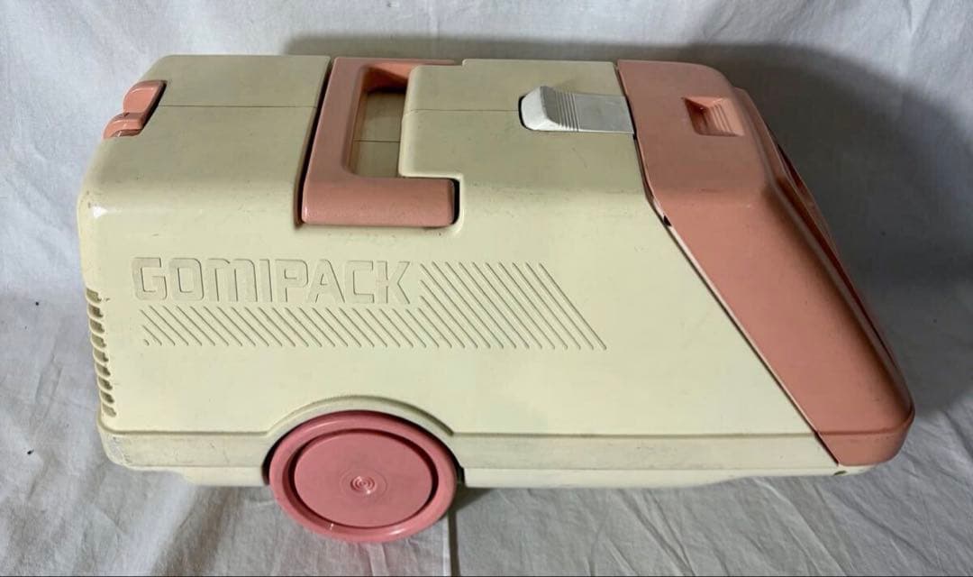 ⑤【当時物】日立 掃除機 CV-F155 昭和57年製 レトロ ピンク - メルカリ