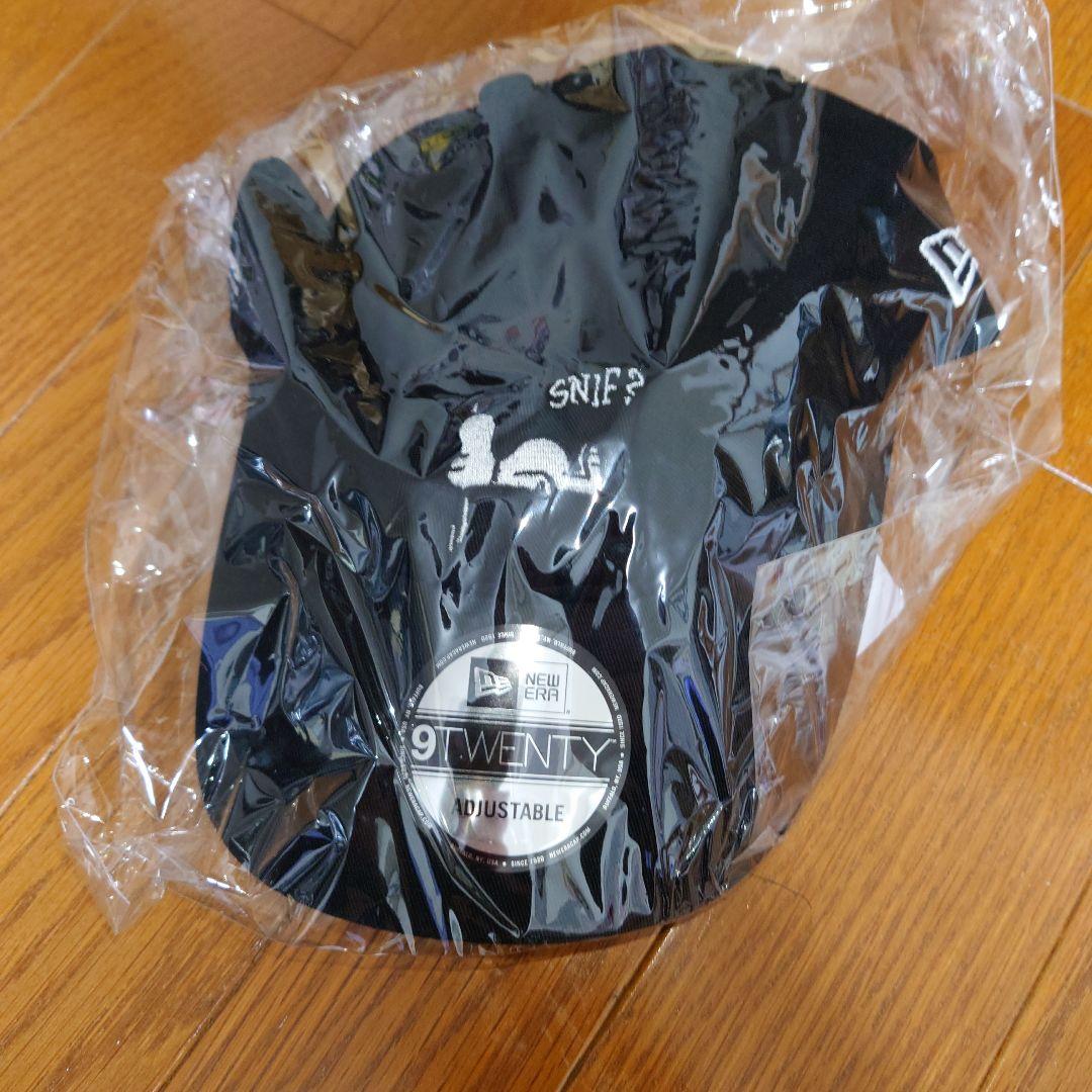 新品未開封】スヌーピーミュージアム限定 キャップ NEW ERA ブラック